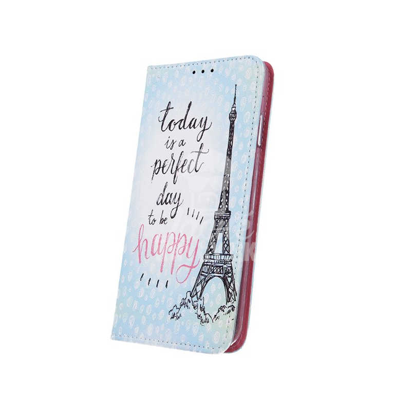 Knižkové puzdro Trendy Perfect day to be happy – Huawei Y7 2019 | Lacné Kryty Lacné Kryty | Knižkové puzdro Trendy Perfect day to be happy – Huawei Y7 2019 | Lacné Kryty