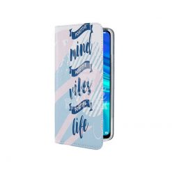 Lacné Kryty | Knižkové puzdro Trendy case Positive – Huawei Y7 2019 | Lacné Kryty