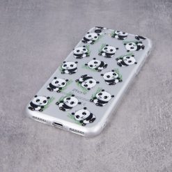 Zadný kryt Trendy s potlačou Panda transparentný – Samsung Galaxy A70 | Lacné Kryty Lacné Kryty | Zadný kryt Trendy s potlačou Panda transparentný – Samsung Galaxy A70 | Lacné Kryty