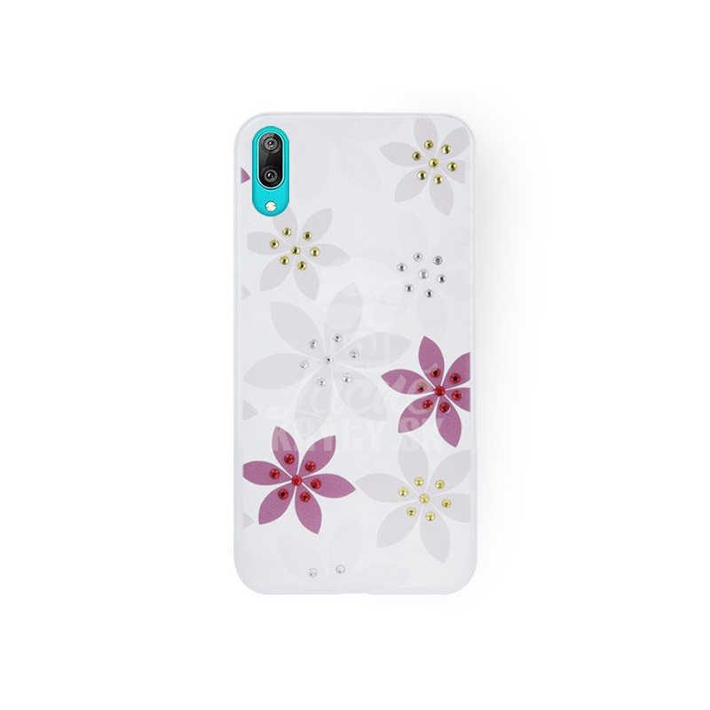 Lacné Kryty | Zadný kryt Flower case 3 – Huawei Y7 2019