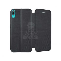 Lacné Kryty | Knižkové puzdro Verona čierne – Huawei Y7 2019 | Lacné Kryty