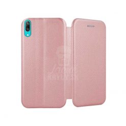 Lacné Kryty | Knižkové puzdro Verona ružové – Huawei Y7 2019 | Lacné Kryty