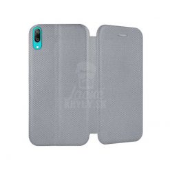 Lacné Kryty | Knižkové puzdro Verona sivé – Huawei Y7 2019 | Lacné Kryty