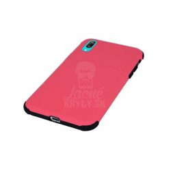 Lacné Kryty | Odolný kryt Defender Rubber case ružový – Huawei Y7 2019 | Lacné Kryty