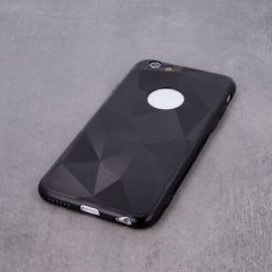 Silikónový kryt Geometric lesklý čierny – Huawei Y7 2019 | Lacné Kryty Lacné Kryty | Silikónový kryt Geometric lesklý čierny – Huawei Y7 2019 | Lacné Kryty