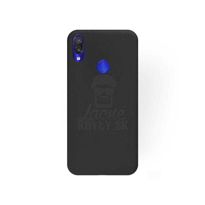 Lacné Kryty | Silikónový kryt Soft case čierny – Xiaomi Redmi Note 7