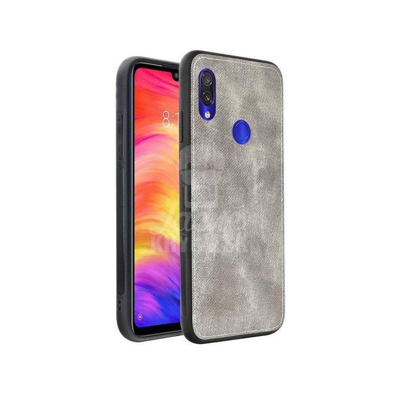 Lacné Kryty | Silikónový kryt Denim case sivý – Xiaomi Redmi Note 7