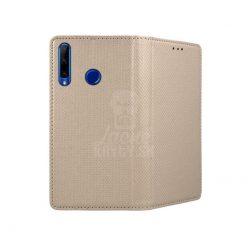 Lacné Kryty | Knižkové puzdro Smart Case Book zlaté – Honor 20 Lite | Lacné Kryty