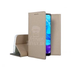 Knižkové puzdro Smart Case Book zlaté – Huawei Y5 2019 / Honor 8S