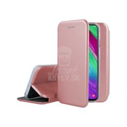 Peňaženkové puzdro Elegance ružové – Samsung Galaxy A40