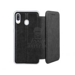 Lacné Kryty | Knižkové puzdro Prime case čierne – Samsung Galaxy A40 | Lacné Kryty
