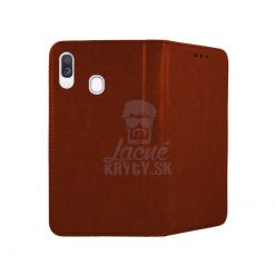 Lacné Kryty | Kožené puzdro Smart Pro hnedé – Samsung Galaxy A40 | Lacné Kryty