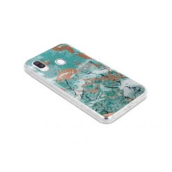 Lacné Kryty | Zadný kryt s potlačou Marble zelený – Samsung Galaxy A40 | Lacné Kryty