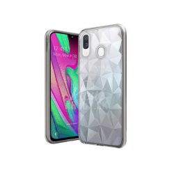 Silikónový kryt Prism transparentný – Samsung Galaxy A40