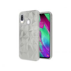 Silikónový kryt Prism sivý – Samsung Galaxy A40