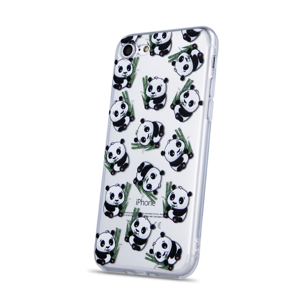 Zadný kryt Trendy s potlačou Panda transparentný – Huawei Y5 2019 / Honor 8S | Lacné Kryty Lacné Kryty | Zadný kryt Trendy s potlačou Panda transparentný – Huawei Y5 2019 / Honor 8S | Lacné Kryty