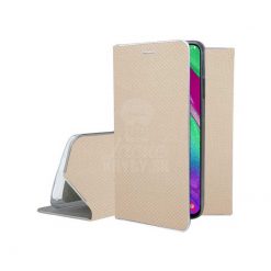 Lacné Kryty | Knižkové puzdro Fusion Book zlaté – Samsung Galaxy A40 | Lacné Kryty