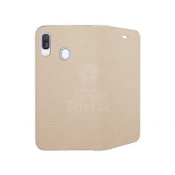 Lacné Kryty | Knižkové puzdro Fusion Book zlaté – Samsung Galaxy A40 | Lacné Kryty