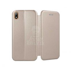 Lacné Kryty | Peňaženkové puzdro Elegance zlaté – Huawei Y5 2019 / Honor 8S | Lacné Kryty