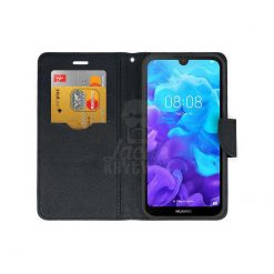 Peňaženkové puzdro Fancy Book čierne – Huawei Y5 2019 / Honor 8S | Lacné Kryty Lacné Kryty | Peňaženkové puzdro Fancy Book čierne – Huawei Y5 2019 / Honor 8S | Lacné Kryty