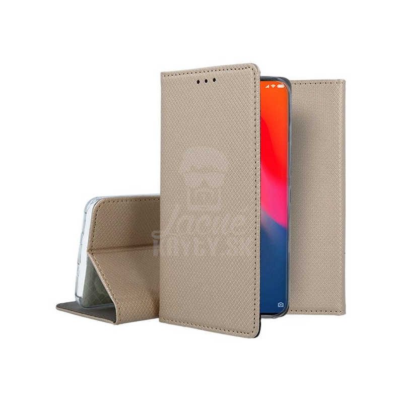 Lacné Kryty | Knižkové puzdro Smart Case Book zlaté – Xiaomi Mi 9