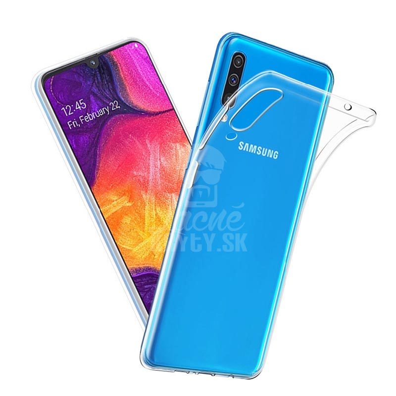 Lacné Kryty | Transparentný silikónový kryt Ultra Slim 1mm – Samsung Galaxy A50 / A30s