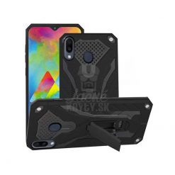 Lacné Kryty | Odolný kryt Forcell Phantom čierny – Samsung Galaxy M20 | Lacné Kryty