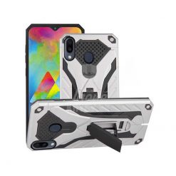 Lacné Kryty | Odolný kryt Forcell Phantom strieborný – Samsung Galaxy M20 | Lacné Kryty