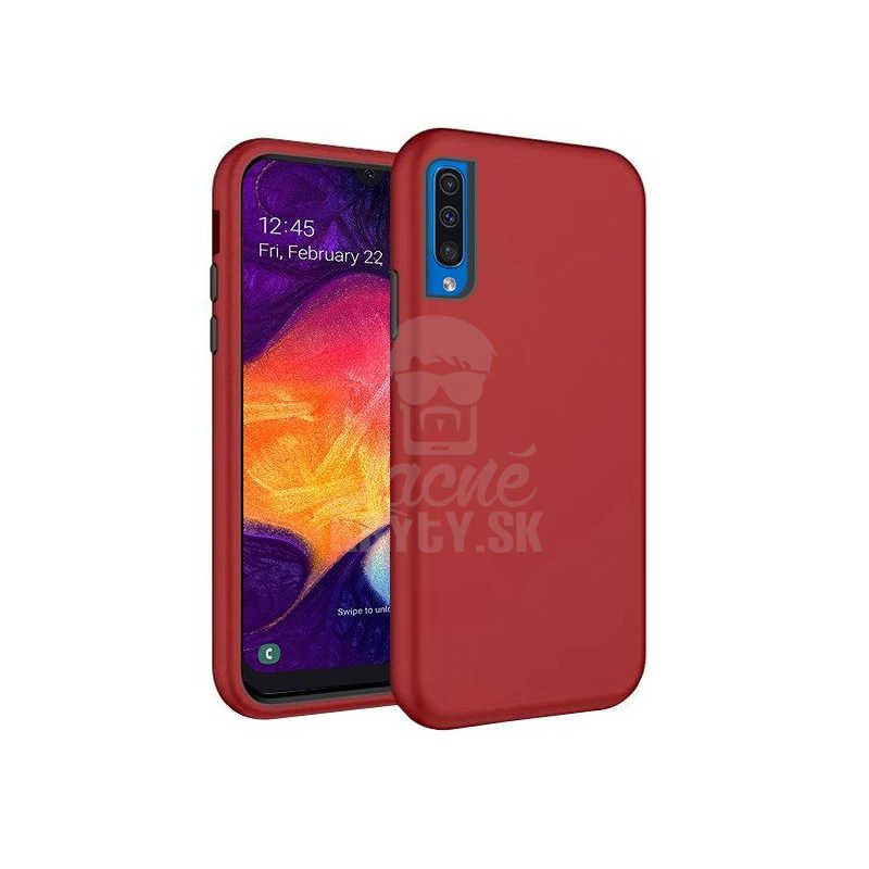 Lacné Kryty | Odolný kryt Defender case červený – Samsung Galaxy A50 / A30s