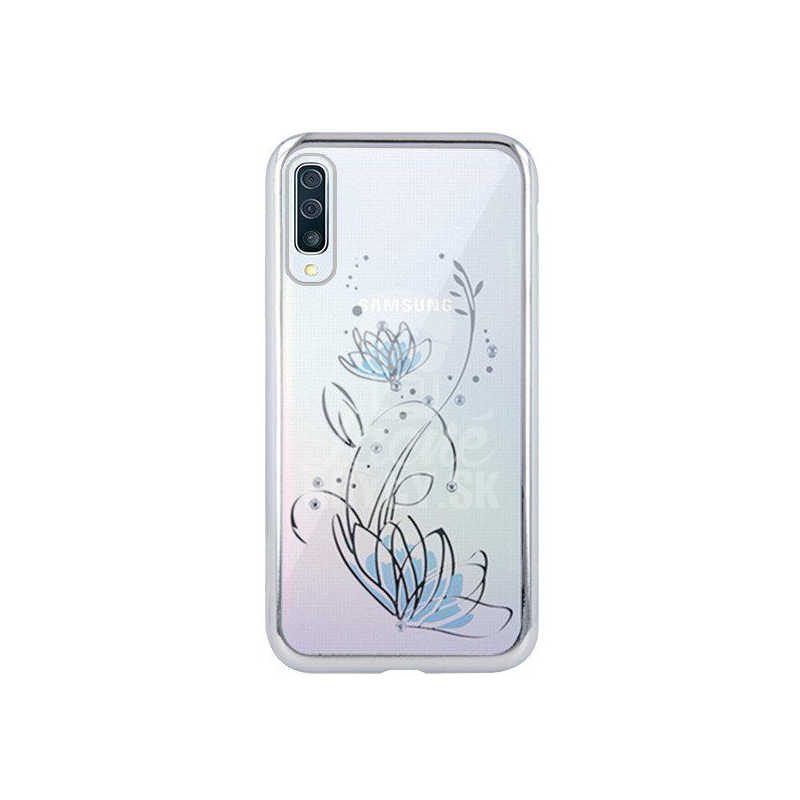 Lacné Kryty | Zadný kryt Lotus case strieborný – Samsung Galaxy A50 / A30s