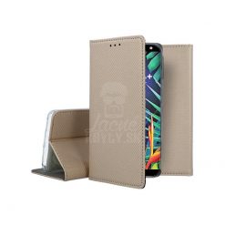 Knižkové puzdro Smart Case Book zlaté – LG K40