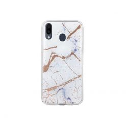 Zadný kryt s potlačou Marble biely – Samsung Galaxy M20 | Lacné Kryty Lacné Kryty | Zadný kryt s potlačou Marble biely – Samsung Galaxy M20 | Lacné Kryty