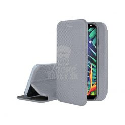 Knižkové puzdro Verona sivé – LG K40