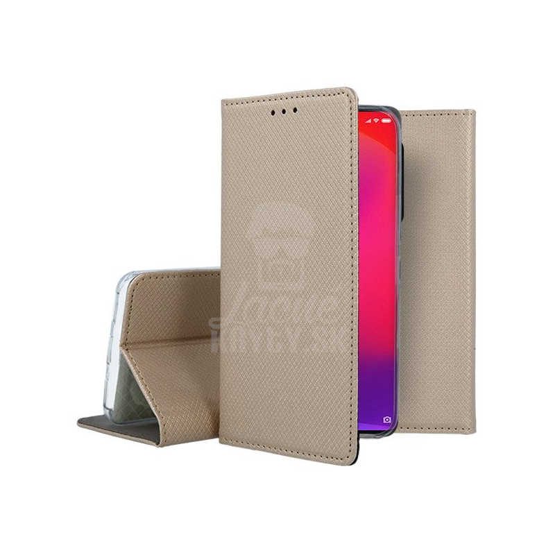 Lacné Kryty | Knižkové puzdro Smart Case Book zlaté – Xiaomi Mi 9T / Mi 9T Pro