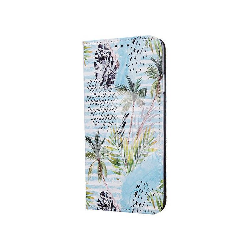 Lacné Kryty | Knižkové puzdro Trendy Tropical Palm – Samsung Galaxy A70