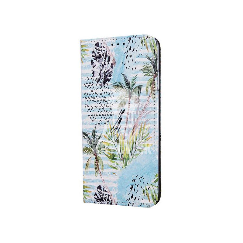 Lacné Kryty | Knižkové puzdro Trendy Tropical Palm – LG K40