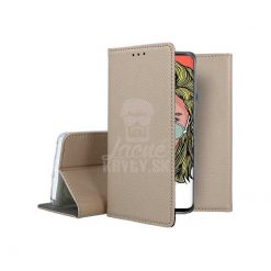 Knižkové puzdro Smart Case Book zlaté – Huawei P Smart Z