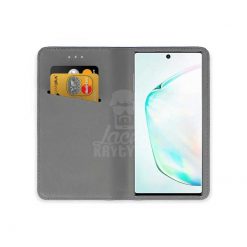 Lacné Kryty | Knižkové puzdro Magnet Book zlaté – Samsung Galaxy Note 10 | Lacné Kryty