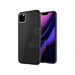 Sklenený kryt Glass Case čierny – iPhone 11 Pro