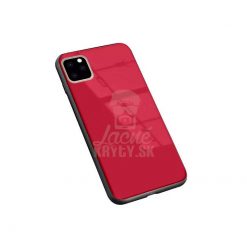 Sklenený kryt Glass Case červený – iPhone 11 Pro Max