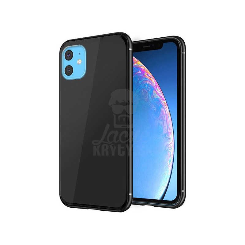 Lacné Kryty | Sklenený kryt Glass Case čierny – iPhone 11