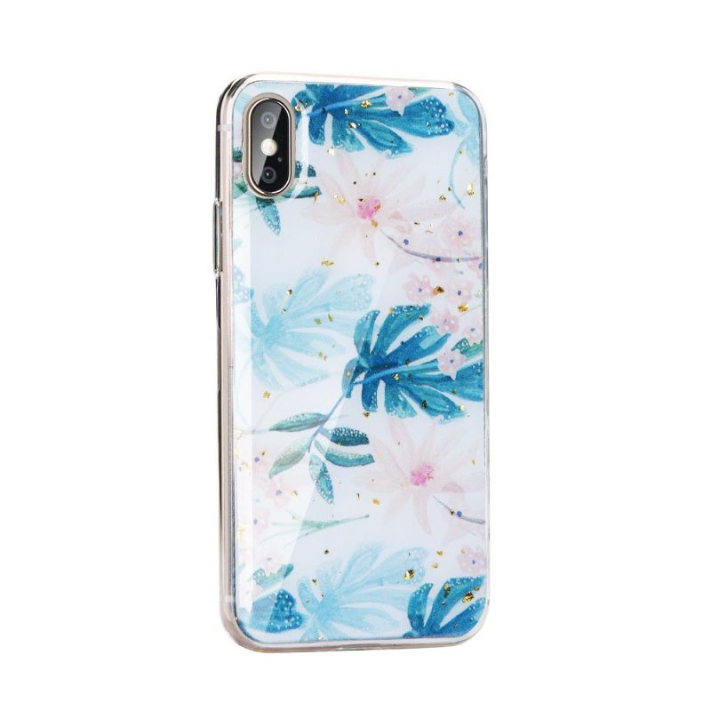 Lacné Kryty | Zadný kryt s potlačou Marble kvety – iPhone 11 Pro Max