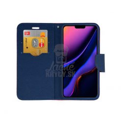 Peňaženkové puzdro Fancy Book červeno-modré – iPhone 11 Pro Max