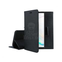 Peňaženkové puzdro Fancy Book čierne – Samsung Galaxy Note 10