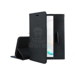 Lacné Kryty | Peňaženkové puzdro Fancy Book čierne – Samsung Galaxy Note 10 | Lacné Kryty