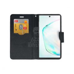 Lacné Kryty | Peňaženkové puzdro Fancy Book čierne – Samsung Galaxy Note 10 | Lacné Kryty
