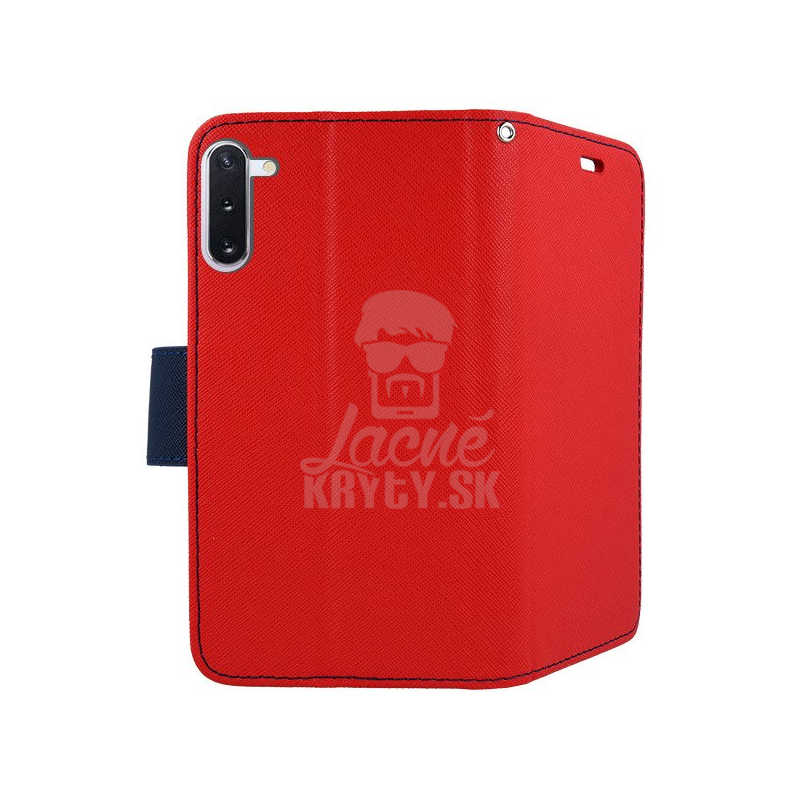Peňaženkové puzdro Fancy Book červeno-modré – Samsung Galaxy Note 10 | Lacné Kryty Lacné Kryty | Peňaženkové puzdro Fancy Book červeno-modré – Samsung Galaxy Note 10 | Lacné Kryty