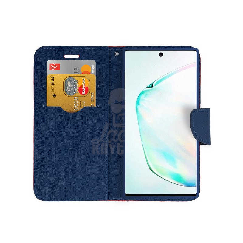 Peňaženkové puzdro Fancy Book červeno-modré – Samsung Galaxy Note 10 | Lacné Kryty Lacné Kryty | Peňaženkové puzdro Fancy Book červeno-modré – Samsung Galaxy Note 10 | Lacné Kryty