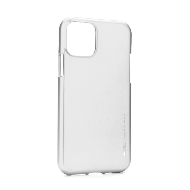 E-shop Zadný kryt i-Jelly Case Mercury strieborný – iPhone 11 Pro Max