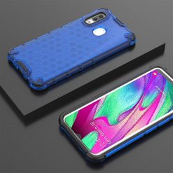 Lacné Kryty | Odolný kryt Honeycomb Armor modrý – Samsung Galaxy A40 | Lacné Kryty